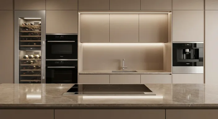 Modern kitchen appliances